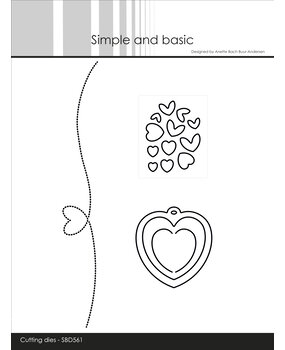 Simple and Basic Happy Hearts Dies (SBD561)
