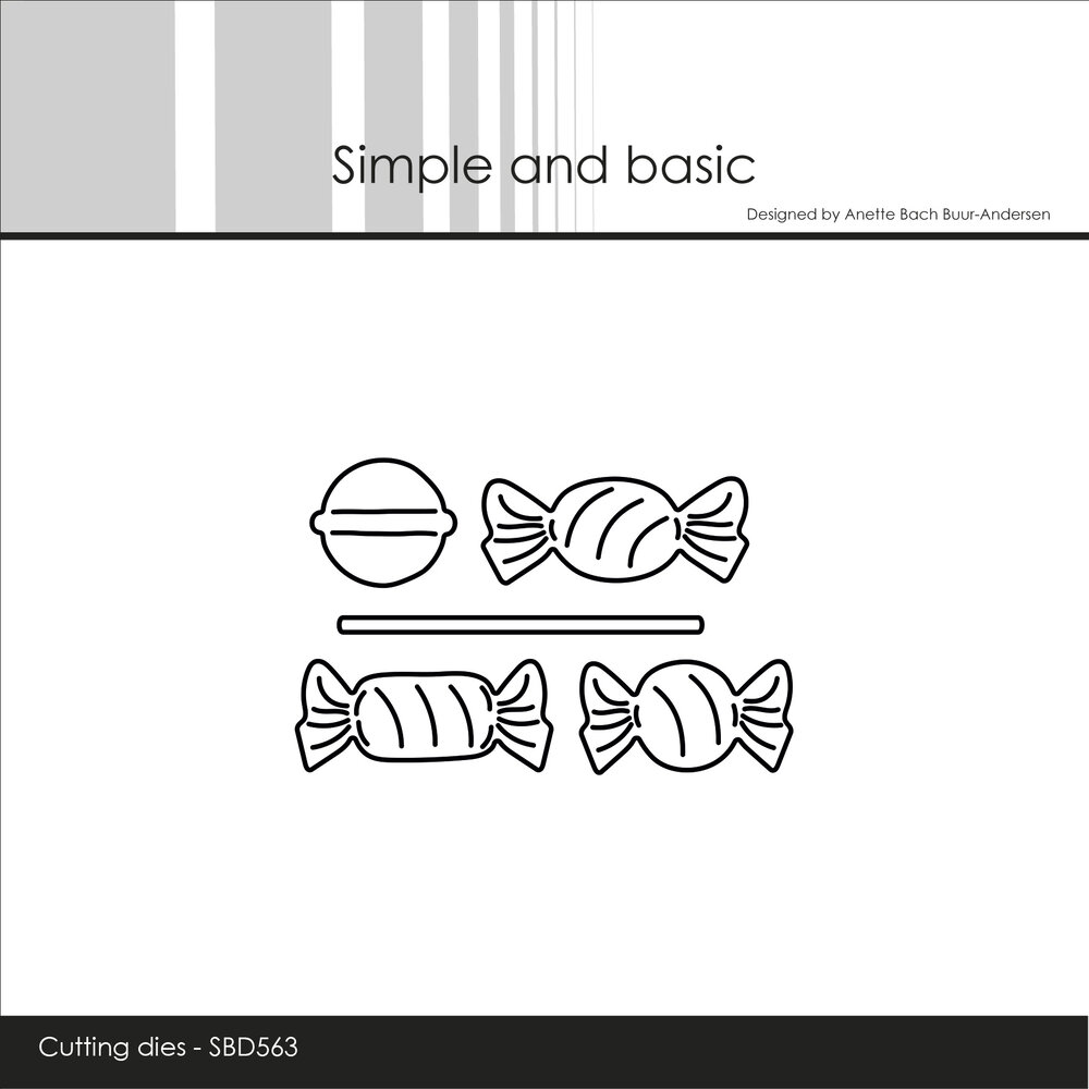 Simple and Basic Lollipop and Sweets Dies (SBD563)