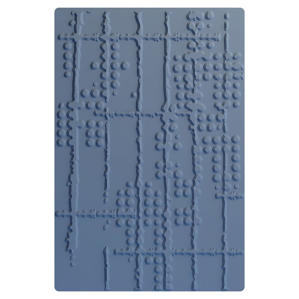Sizzix Multi-Level Embossing Folder by Seth Apter Dot Matrix (666904) Sizzix Multi-Level Embossing Folder by Seth Apter Dot Matrix (666904)