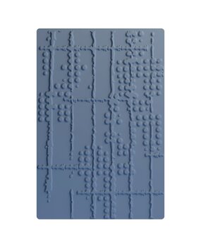 Sizzix Multi-Level Embossing Folder by Seth Apter Dot Matrix (666904)
