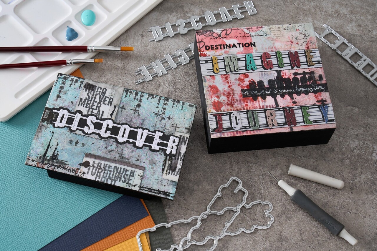 Sizzix Thinlits Die by Seth Apter Word Wafers #1 (28pcs) (666905)