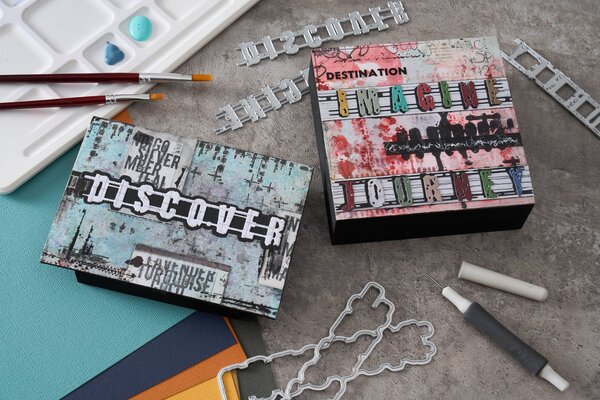 Sizzix Thinlits Die by Seth Apter Word Wafers #1 (28pcs) (666905)