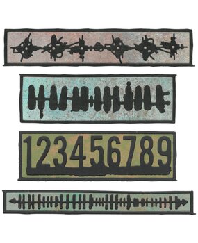 Sizzix Thinlits Die by Seth Apter Borderlines (7pcs) (666906) Sizzix Thinlits Die by Seth Apter Borderlines (7pcs) (666906)