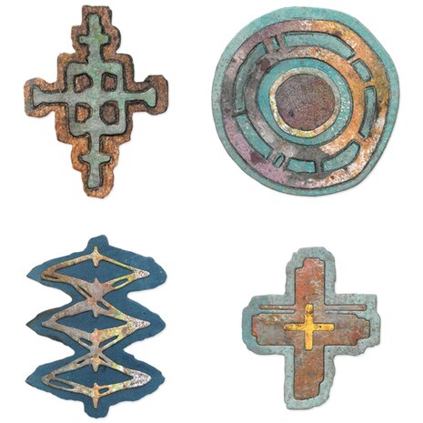 Sizzix Thinlits Die by Seth Apter Roundabouts (9pcs) (666907)