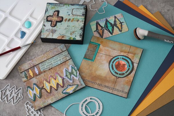 Sizzix Thinlits Die by Seth Apter Roundabouts (9pcs) (666907)