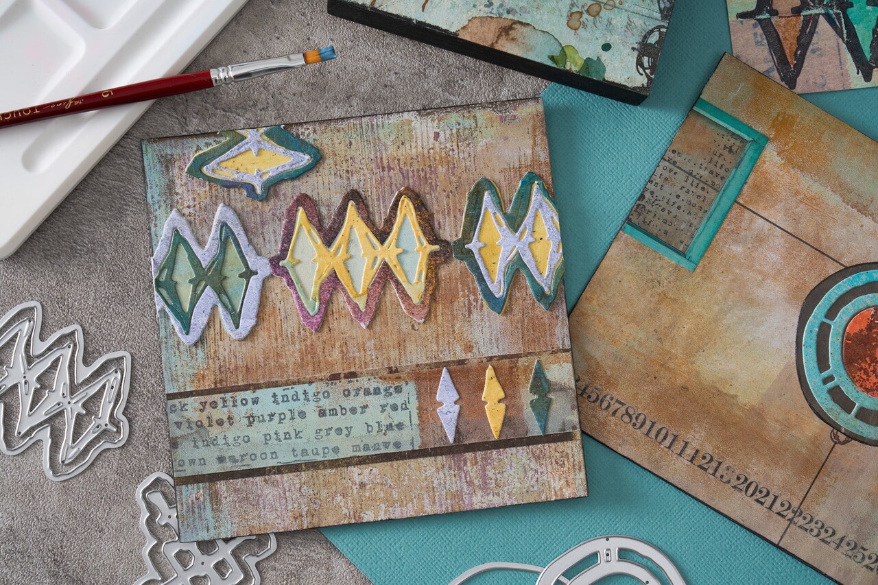 Sizzix Thinlits Die by Seth Apter Roundabouts (9pcs) (666907)