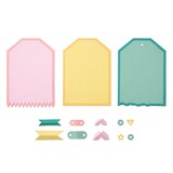 Sizzix Thinlits Die by 49 and Market Snap and Swap Large Tags (17pcs) (666826) Sizzix Thinlits Die by 49 and Market Snap and Swap Large Tags (17pcs) (666826)