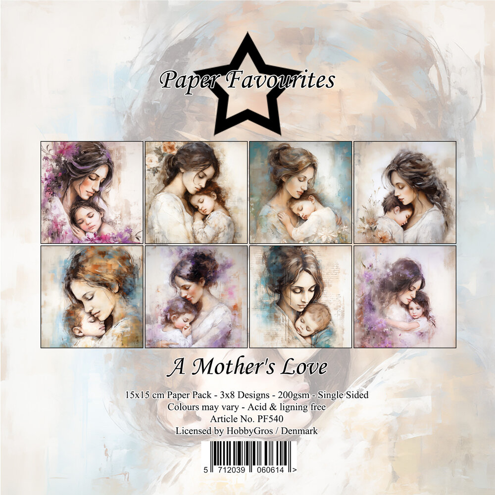Paper Favourites A Mother's Love 6x6 Inch Paper Pad (PF540) Paper Favourites A Mother's Love 6x6 Inch Paper Pad (PF540)