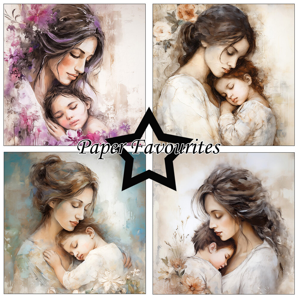 Paper Favourites A Mother's Love 6x6 Inch Paper Pad (PF540) Paper Favourites A Mother's Love 6x6 Inch Paper Pad (PF540)