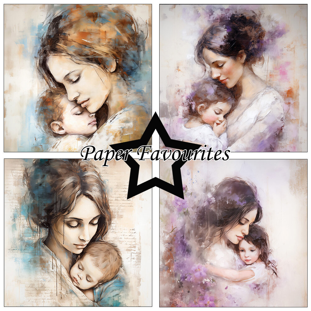 Paper Favourites A Mother's Love 6x6 Inch Paper Pad (PF540) Paper Favourites A Mother's Love 6x6 Inch Paper Pad (PF540)