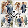 Paper Favourites Bride & Groom 6x6 Inch Paper Pad (PF541) Paper Favourites Bride & Groom 6x6 Inch Paper Pad (PF541)