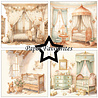 Paper Favourites Vintage Baby Room 6x6 Inch Paper Pad (PF542) Paper Favourites Vintage Baby Room 6x6 Inch Paper Pad (PF542)