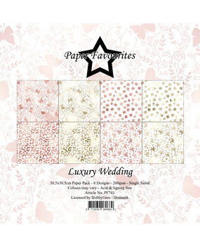 Paper Favourites Luxury Wedding 12x12 Inch Paper Pad (PF741)