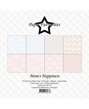 Paper Favourites Mom's Happiness 12x12 Inch Paper Pad (PF742)