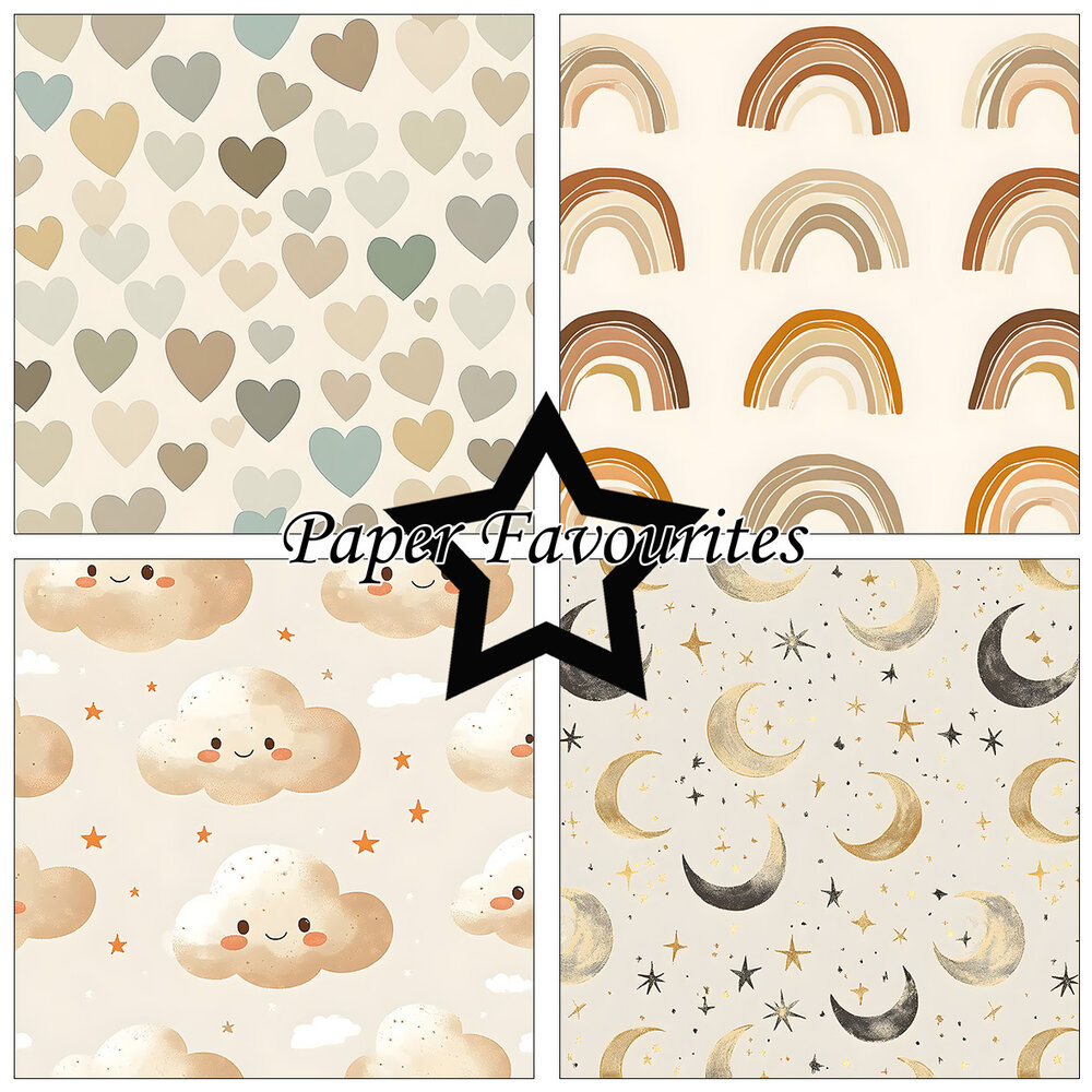 Paper Favourites Newborn 12x12 Inch Paper Pad (PF743) Paper Favourites Newborn 12x12 Inch Paper Pad (PF743)