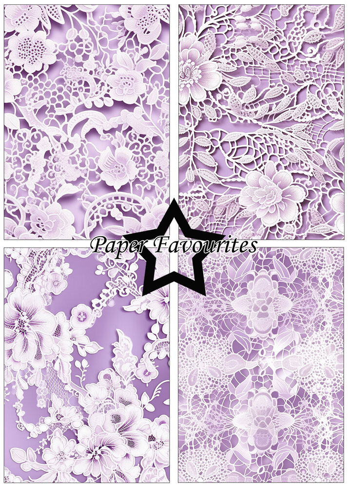 Paper Favourites Bridal Lace A5 Paper Pad (PFA181)