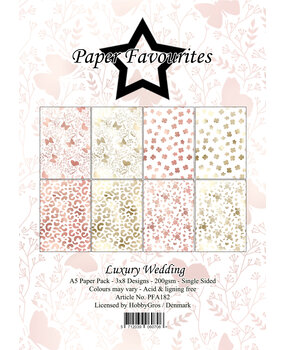 Paper Favourites Luxury Wedding A5 Paper Pad (PFA182)