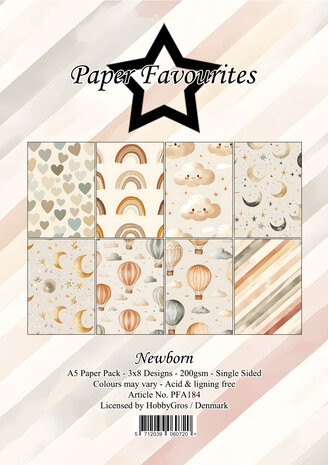 Paper Favourites Newborn A5 Paper Pad (PFA184)