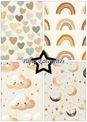 Paper Favourites Newborn A5 Paper Pad (PFA184)