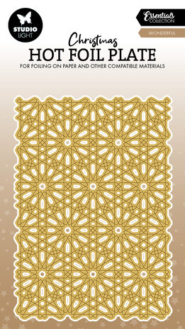 Studio Light Wonderful Christmas Hot Foil Plate (SL-ES-HFP02)