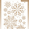 Studio Light Snowflakes Christmas Mask (SL-ES-MASK353) Studio Light Snowflakes Christmas Mask (SL-ES-MASK353)