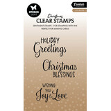 Studio Light Joy & Love Christmas Clear Stamp (SL-ES-STAMP852)