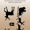 Studio Light Santa & Rendeer Christmas Clear Stamp (SL-ES-STAMP855) Studio Light Santa & Rendeer Christmas Clear Stamp (SL-ES-STAMP855)