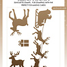Studio Light Santa & Rendeer Christmas Clear Stamp (SL-ES-STAMP855) Studio Light Santa & Rendeer Christmas Clear Stamp (SL-ES-STAMP855)