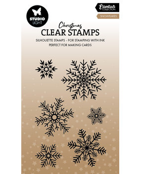 Studio Light Snowflakes Christmas Clear Stamp (SL-ES-STAMP856) Studio Light Snowflakes Christmas Clear Stamp (SL-ES-STAMP856)
