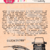 Craft & You Design Typewriter Stamps (CS049) Craft & You Design Typewriter Stamps (CS049)