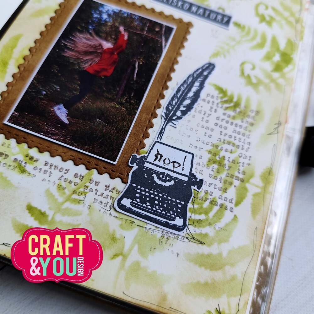 Craft & You Design Typewriter Stamps (CS049)
