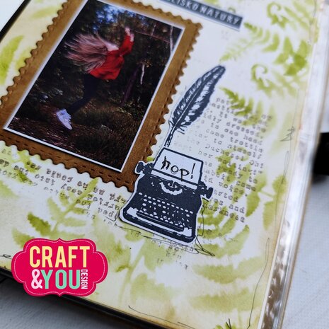 Craft & You Design Typewriter Stamps (CS049)