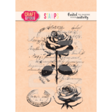 Craft & You Design Vintage Rose Stamps (CS052)
