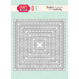 Craft & You Design Square Decorative Stiches Dies (CW355)