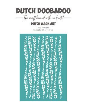 Dutch Doobadoo Dutch Mask Art A5 Wavy Stripes (470.715.037)