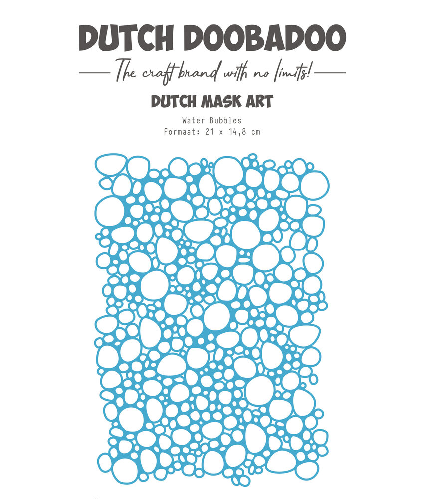 Dutch Doobadoo Sea World Mask Art A5 Water Bubbles (470.715.181) (OUTLET)