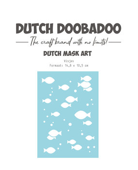 Dutch Doobadoo Sea World Mask Art A6 Fish (470.715.405)
