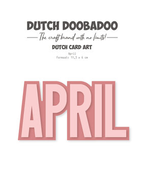 Dutch Doobadoo Sea World Card Art A5 April (470.784.380)