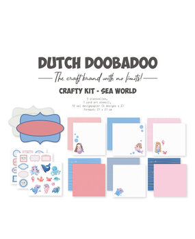 Dutch Doobadoo Sea World Crafty Kit (473.005.079) (OUTLET)