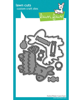 Lawn Fawn Festive Piñata Lawn Cuts Dies (LF3810)