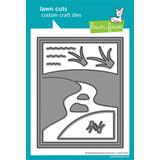 Lawn Fawn Riverside Backdrop Portrait Lawn Cuts Dies (LF3816)