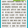 Lawn Fawn Henry's Build-A-Sentiment Birthday Clear Stamps (LF3776) Lawn Fawn Henry's Build-A-Sentiment Birthday Clear Stamps (LF3776)