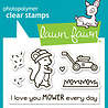 Lawn Fawn I Love You Mower Clear Stamps (LF3750) Lawn Fawn I Love You Mower Clear Stamps (LF3750)