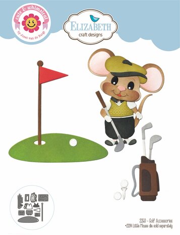 Elizabeth Craft Designs Good Times Die Golf Accessories (2260)