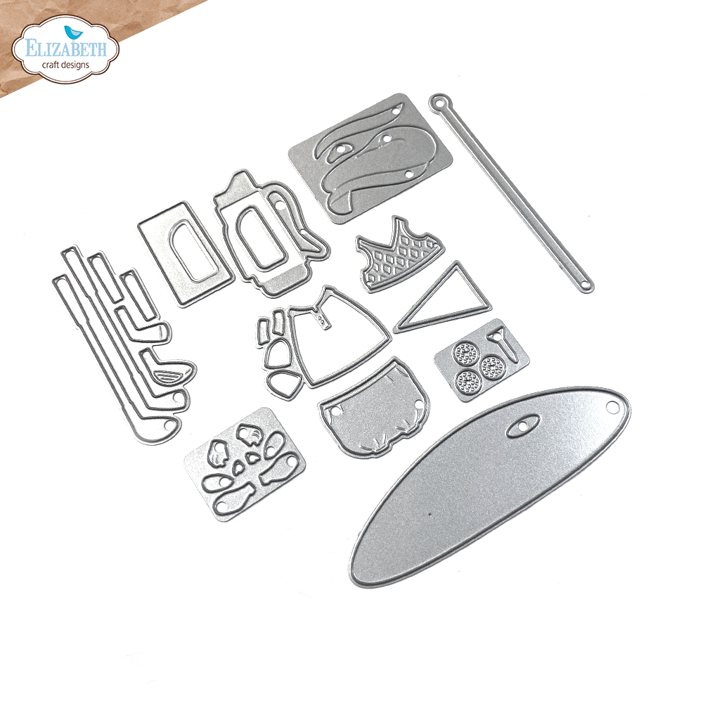 Elizabeth Craft Designs Good Times Die Golf Accessories (2260)