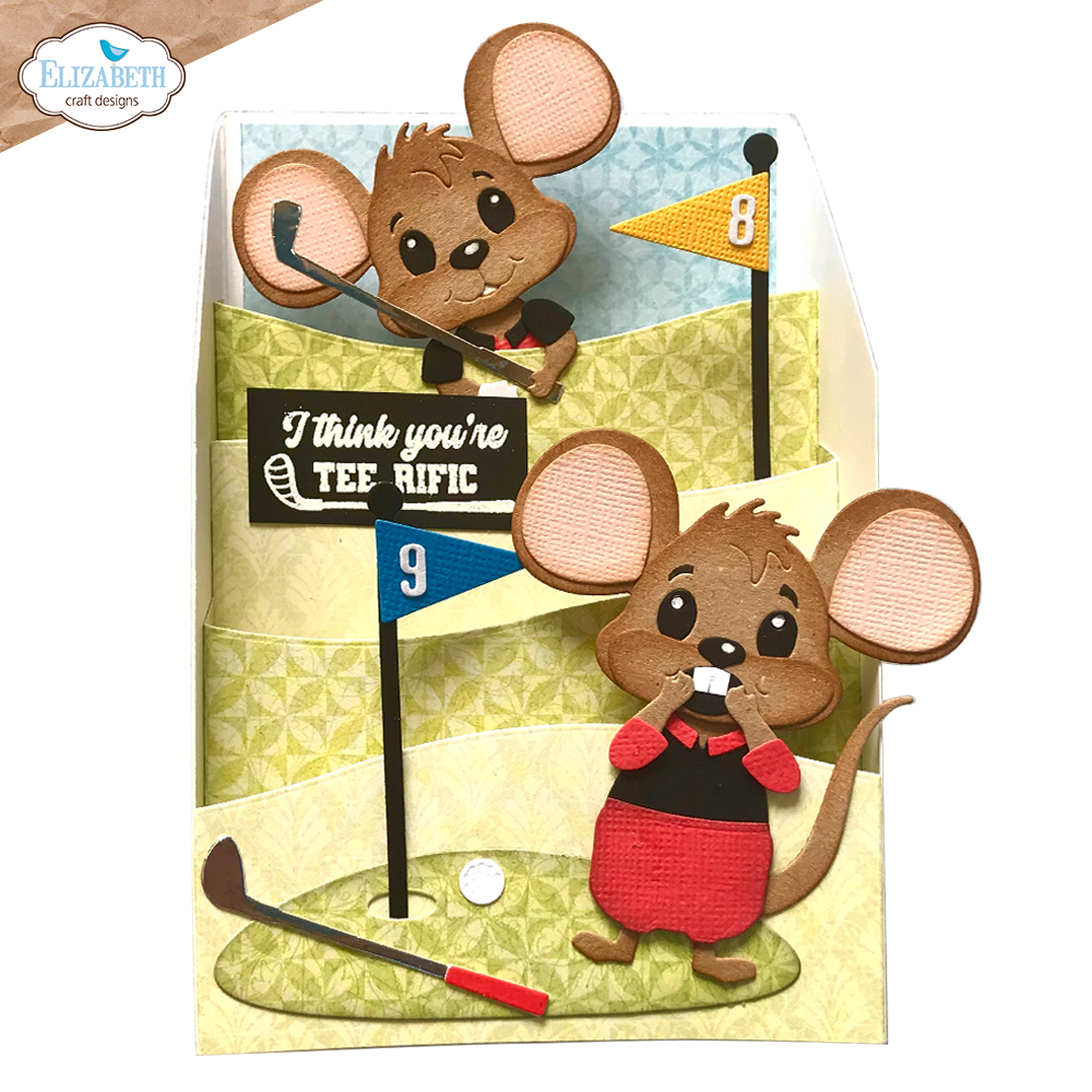 Elizabeth Craft Designs Good Times Die Golf Accessories (2260)