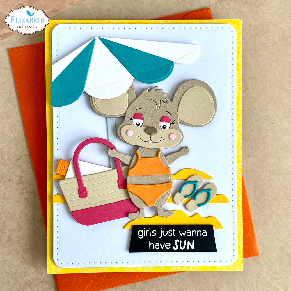 Elizabeth Craft Designs Good Times Die Beach Scenery (2258)