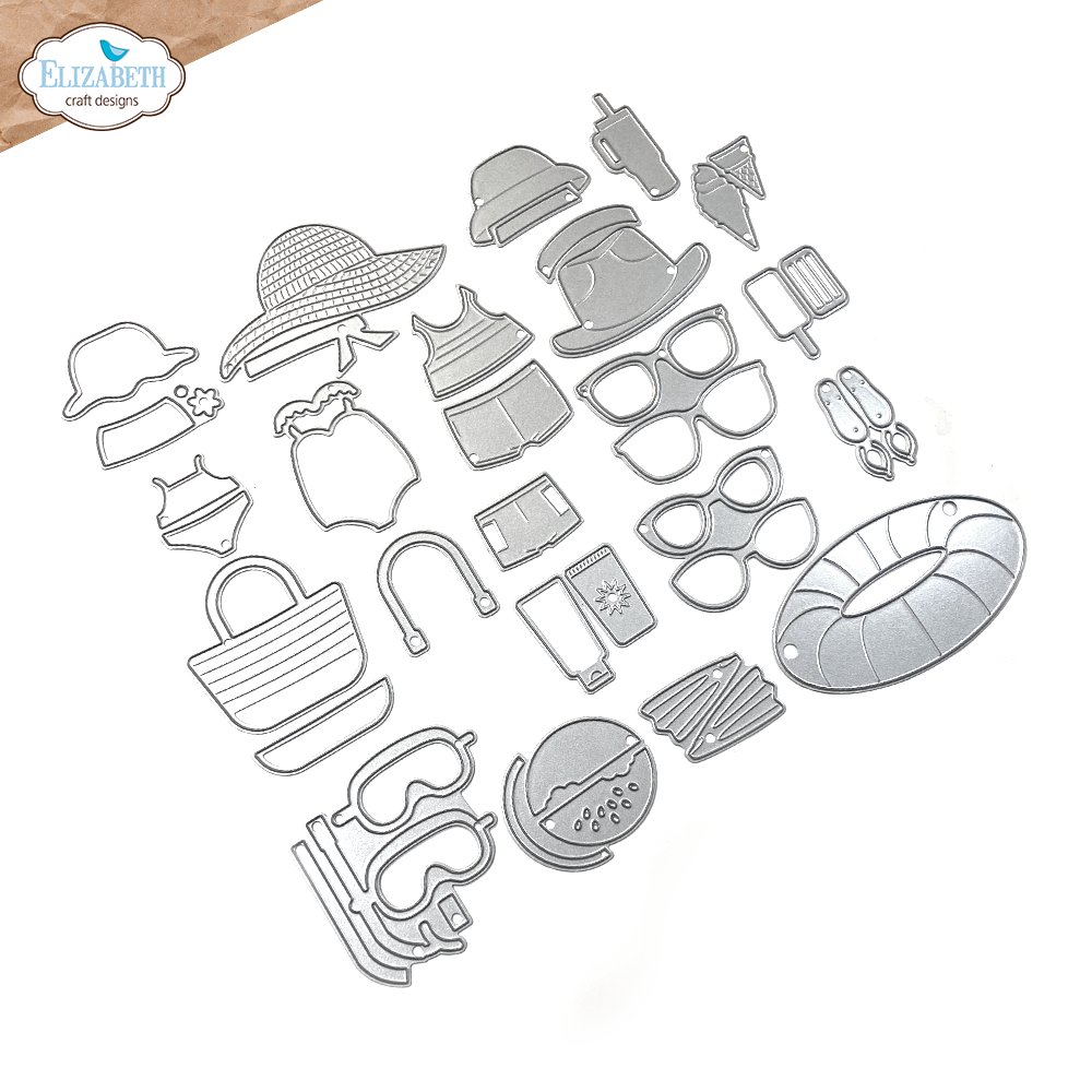 Elizabeth Craft Designs Good Times Die Beach Accessories (2257) Elizabeth Craft Designs Good Times Die Beach Accessories (2257)