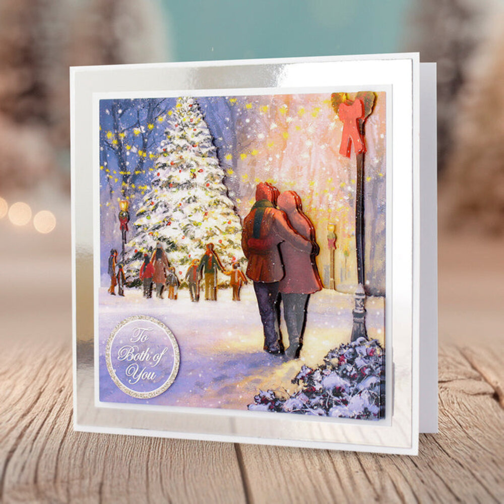 Katy Sue Designs A Christmas Walk 3D Die-Cut Decoupage (3pcs) (11-DCD616)