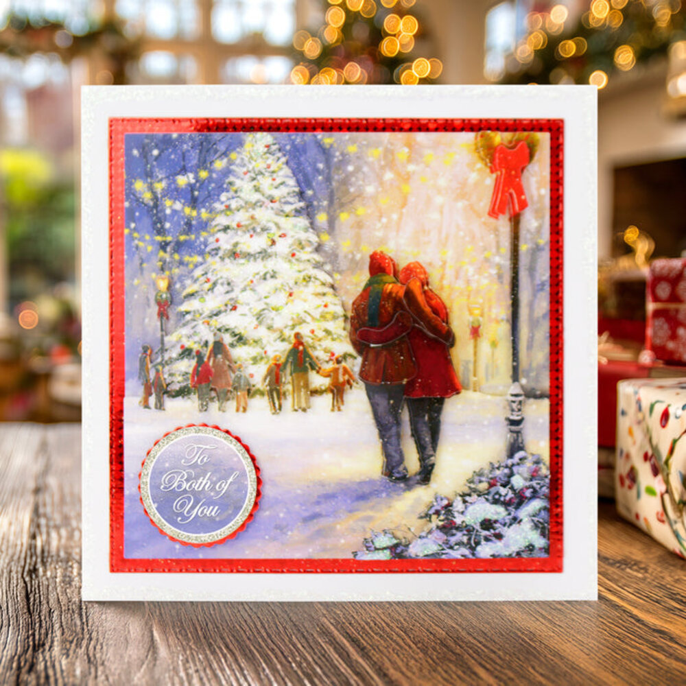 Katy Sue Designs A Christmas Walk 3D Die-Cut Decoupage (3pcs) (11-DCD616)